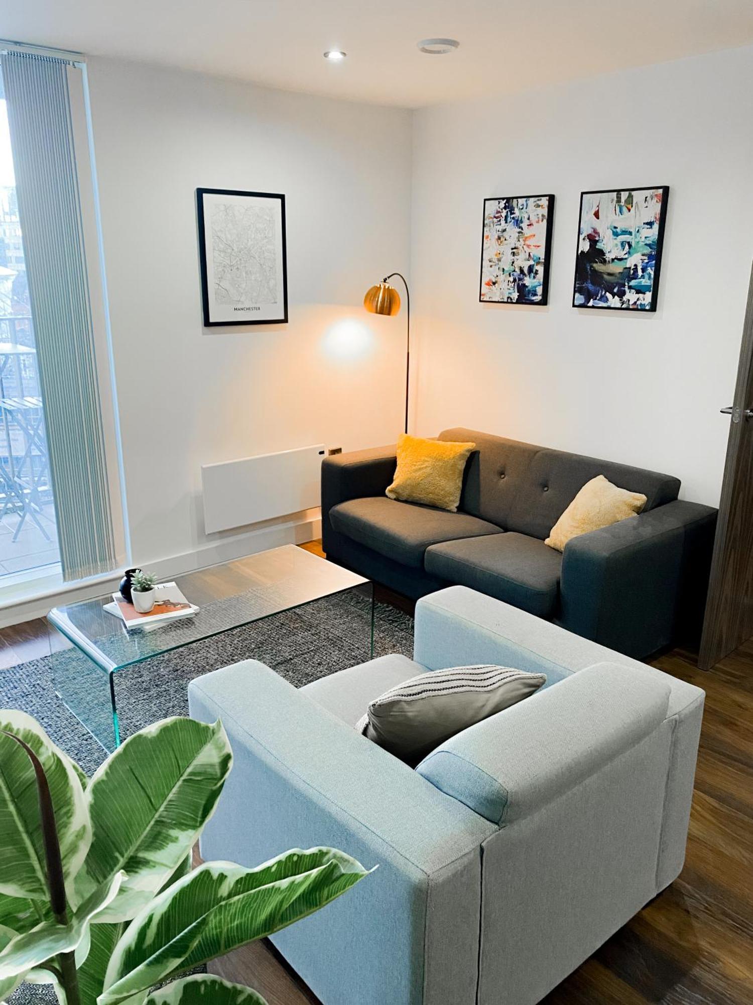The Panda - Modern 2 Bedroom Apt In Manchester City Centre Luaran gambar